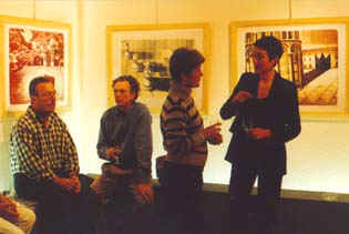 During Exhibition's Opening; photo: Rafal Wit