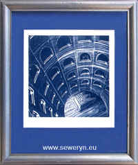 Dramat, litografia, 10x10cm, 2000 - Magorzata Seweryn
